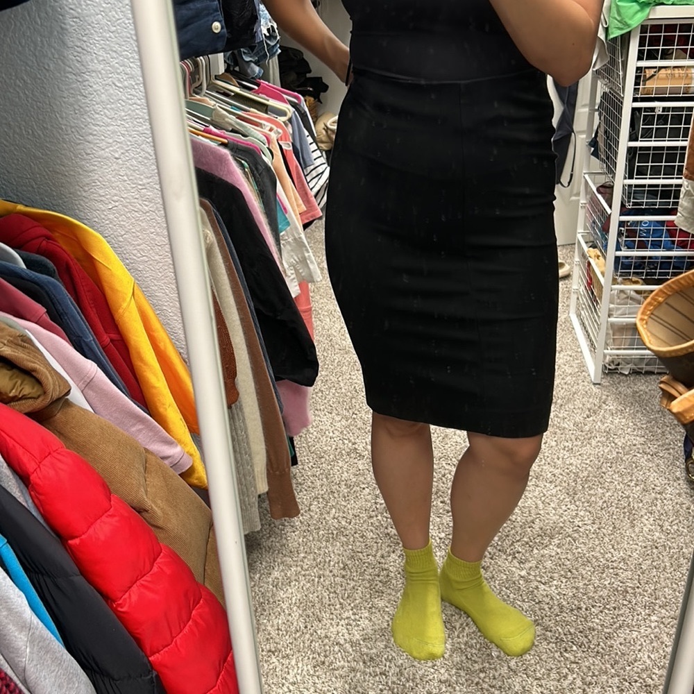 Dvf tight midi skirt